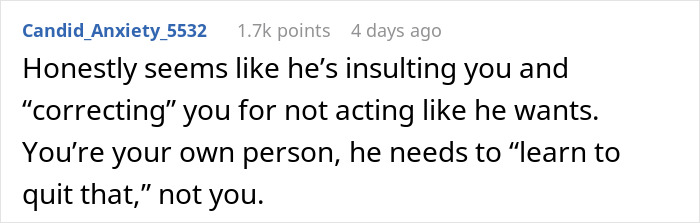 “He Will Use Past Against Me”: Husband Gets Mad At Wife’s Reaction To His Weird Behavior At Dinner “He Will Use Past Against Me”: Husband Gets Mad At Wife’s Reaction To His Weird Behavior At Dinner