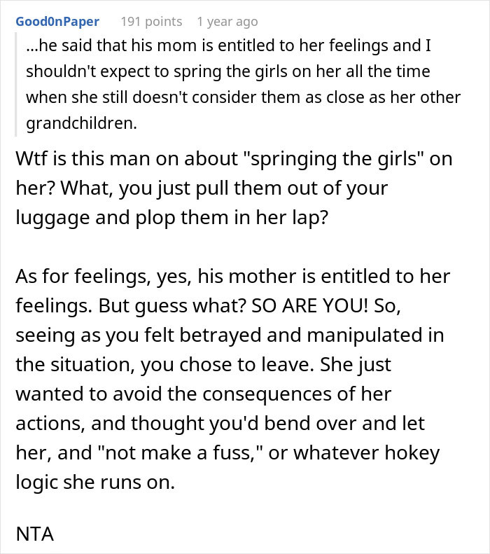 Woman Leaves Family Vacation After Learning MIL Excluded Her Kids Only, Gets Accused Of Ruining It