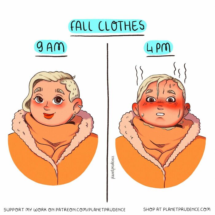 64 New Comics By “Planet Prudence” Showing What Being A Woman Is Like
