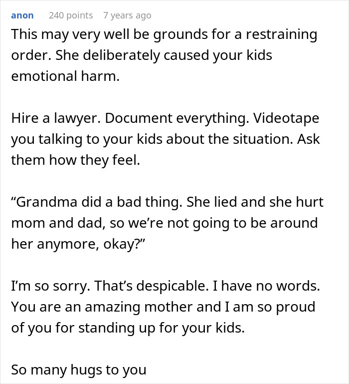 Woman Can’t Believe MIL Convinced Her Kids That She Passed Away While She Was At A Funeral Woman Can’t Believe MIL Convinced Her Kids That She Passed Away While She Was At A Funeral