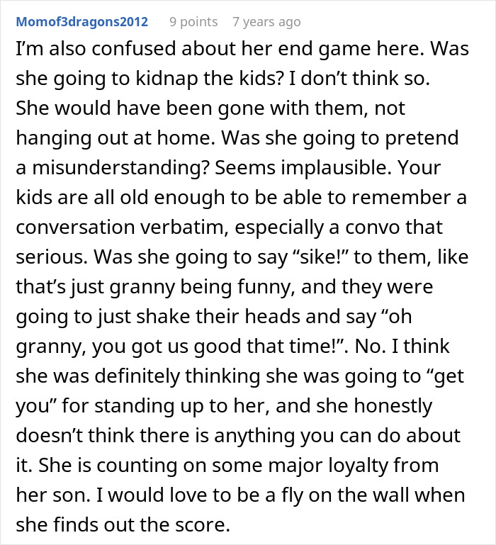 Woman Can’t Believe MIL Convinced Her Kids That She Passed Away While She Was At A Funeral Woman Can’t Believe MIL Convinced Her Kids That She Passed Away While She Was At A Funeral