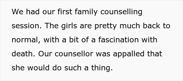 Woman Can’t Believe MIL Convinced Her Kids That She Passed Away While She Was At A Funeral Woman Can’t Believe MIL Convinced Her Kids That She Passed Away While She Was At A Funeral