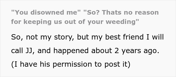 Family Are Shocked They’re Not Invited To Gay Son’s Extravagant Wedding: “You Disowned Me”