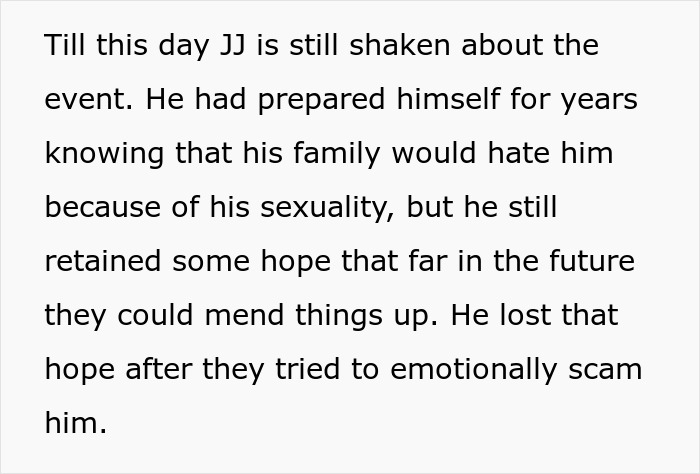 Family Are Shocked They’re Not Invited To Gay Son’s Extravagant Wedding: “You Disowned Me”