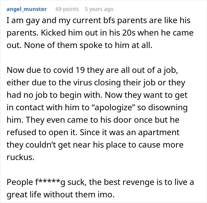 Family Are Shocked They’re Not Invited To Gay Son’s Extravagant Wedding: “You Disowned Me”