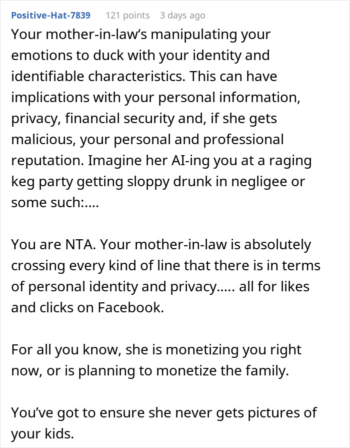 Attention-Seeking MIL Posts AI Photos For Facebook Clout, Mad As Horrified Couple Wants Them Gone