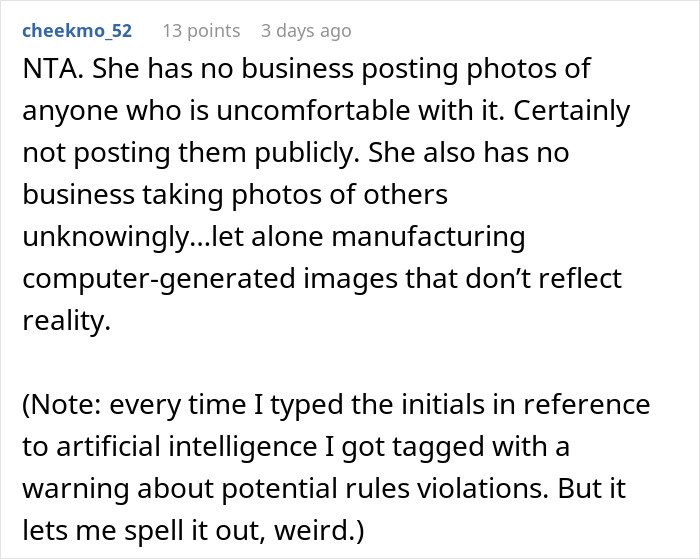 Attention-Seeking MIL Posts AI Photos For Facebook Clout, Mad As Horrified Couple Wants Them Gone