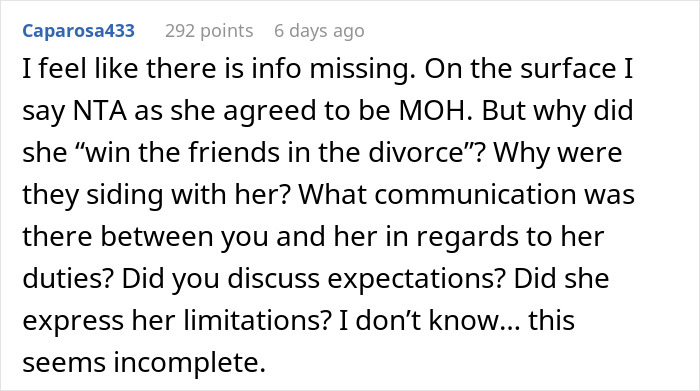 Groom Slams MOH For Low Effort, She Claps Back By Dumping Bestie Bride Before Wedding Groom Slams MOH For Low Effort, She Claps Back By Dumping Bestie Bride Before Wedding