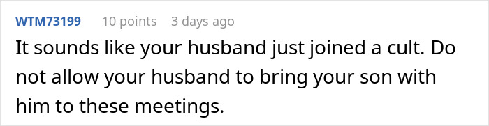 Guy Joins A $1.2k “Men’s Group,” Wife Smells Cult And Loses It As He Wants Her To “Submit” To Him Guy Joins A $1.2k “Men’s Group,” Wife Smells Cult And Loses It As He Wants Her To “Submit” To Him