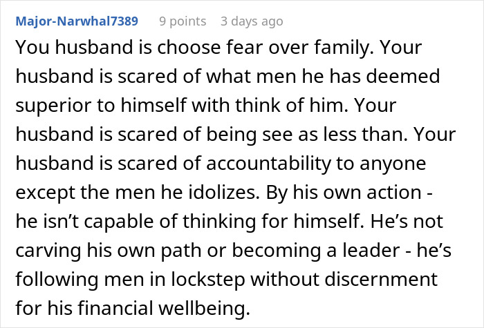 Guy Joins A $1.2k “Men’s Group,” Wife Smells Cult And Loses It As He Wants Her To “Submit” To Him Guy Joins A $1.2k “Men’s Group,” Wife Smells Cult And Loses It As He Wants Her To “Submit” To Him