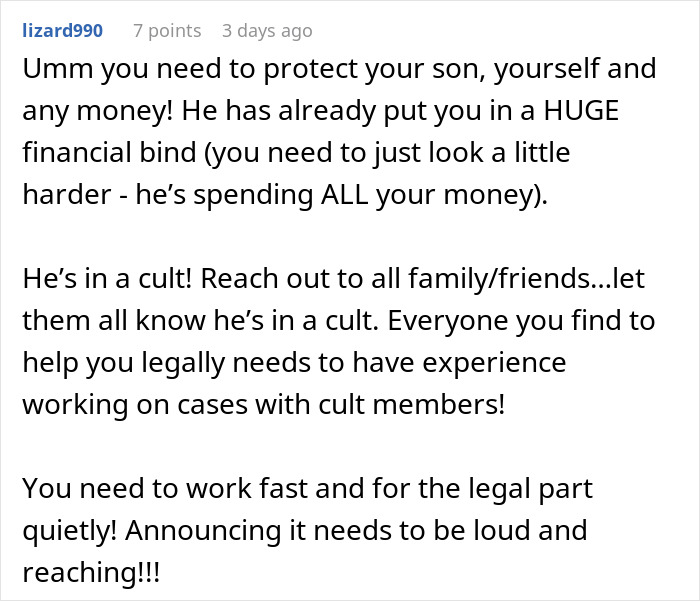 Guy Joins A $1.2k “Men’s Group,” Wife Smells Cult And Loses It As He Wants Her To “Submit” To Him Guy Joins A $1.2k “Men’s Group,” Wife Smells Cult And Loses It As He Wants Her To “Submit” To Him