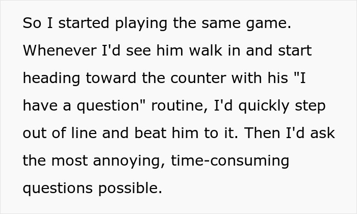 Guy Tries To Skip Coffee Line Every Morning, Another Patron Beats Him At His Own Game Guy Tries To Skip Coffee Line Every Morning, Another Patron Beats Him At His Own Game