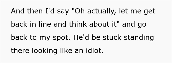 Guy Tries To Skip Coffee Line Every Morning, Another Patron Beats Him At His Own Game Guy Tries To Skip Coffee Line Every Morning, Another Patron Beats Him At His Own Game