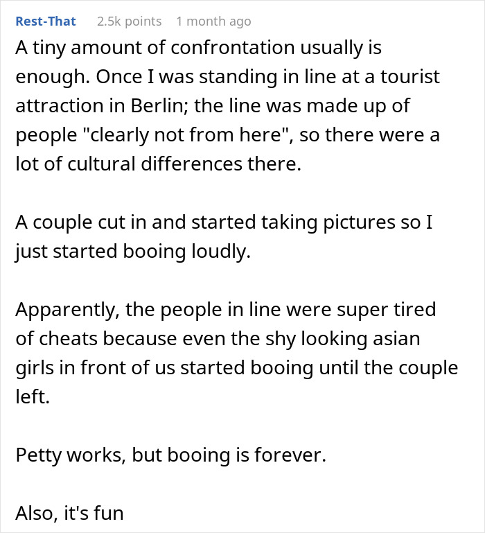 Guy Tries To Skip Coffee Line Every Morning, Another Patron Beats Him At His Own Game Guy Tries To Skip Coffee Line Every Morning, Another Patron Beats Him At His Own Game