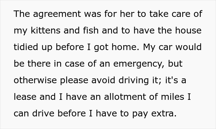 Woman Lets Friend Stay During Surgery Recovery, Comes Home To Filthy House And Car Driven 1,100 Miles Woman Lets Friend Stay During Surgery Recovery, Comes Home To Filthy House And Car Driven 1,100 Miles