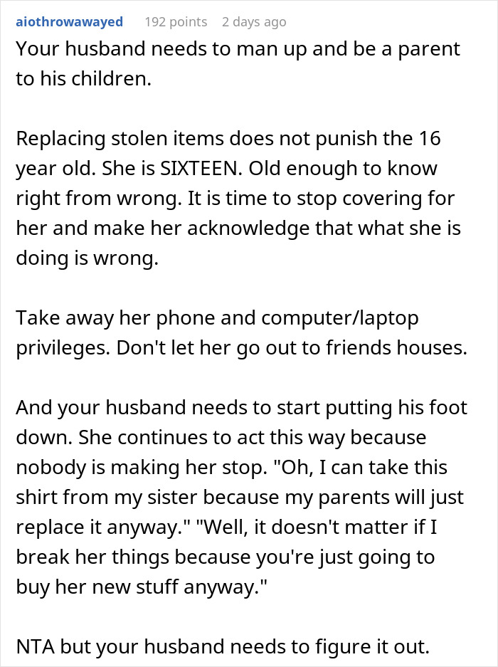 Mother Draws Line When Hubs Tries To Fix Stepdaughter&rsquo;s Fights At Her Daughter&rsquo;s Expense