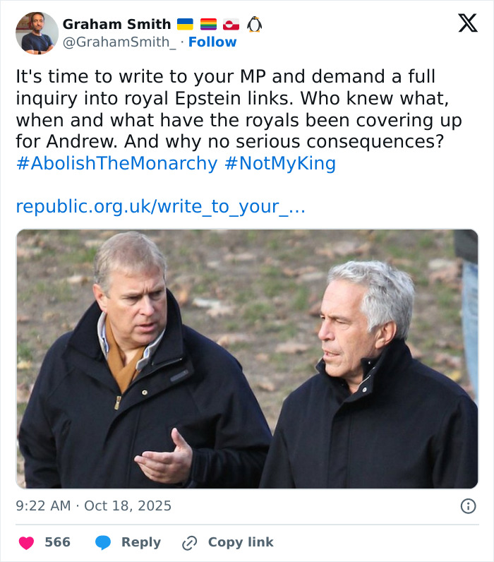 “Should Be In Jail”: Royal Author Reveals The Country Prince Andrew Will Move To After Eviction “Should Be In Jail”: Royal Author Reveals The Country Prince Andrew Will Move To After Eviction