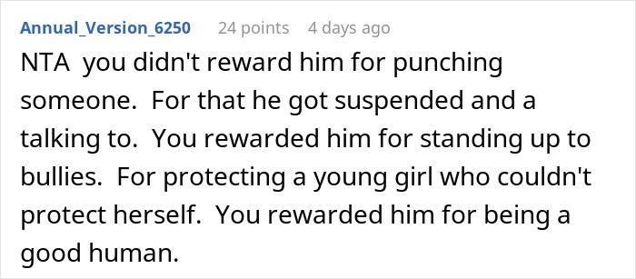 Dad Takes Son Out To Celebrate After He Punches A Bully, Ex Wife Thinks That’s A Horrible Idea Dad Takes Son Out To Celebrate After He Punches A Bully, Ex Wife Thinks That’s A Horrible Idea