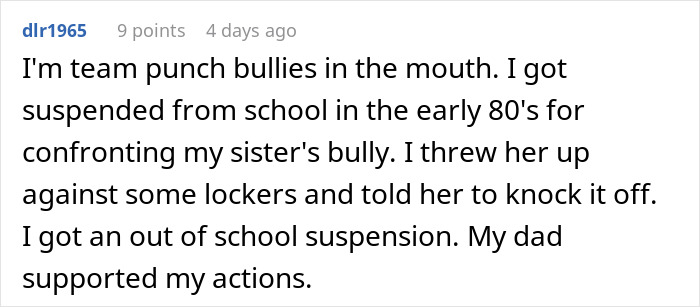 Dad Takes Son Out To Celebrate After He Punches A Bully, Ex Wife Thinks That’s A Horrible Idea Dad Takes Son Out To Celebrate After He Punches A Bully, Ex Wife Thinks That’s A Horrible Idea