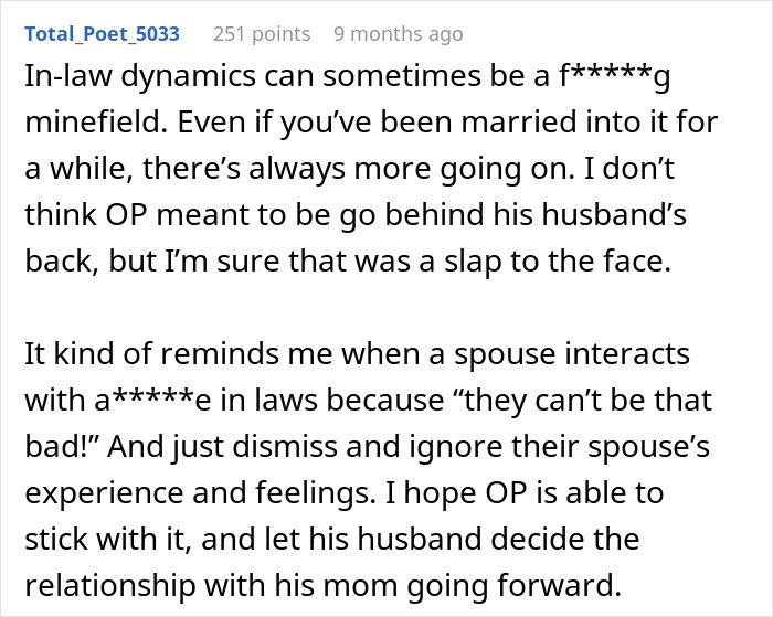Man Feels Torn Between His Husband And His Mother‑In‑Law After Secretly Helping Her Man Feels Torn Between His Husband And His Mother‑In‑Law After Secretly Helping Her