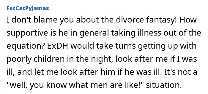 Fed Up Wife Dreams About Divorcing Husband, Can’t Stand How Insufferable He Becomes When He’s Sick Fed Up Wife Dreams About Divorcing Husband, Can’t Stand How Insufferable He Becomes When He’s Sick