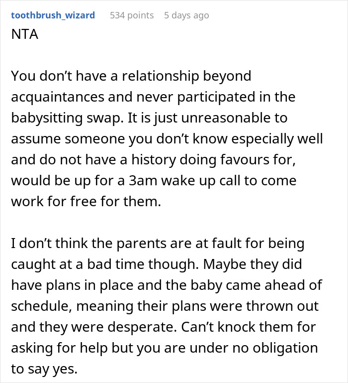 “They Call Me Evil And Rude”: Woman In Labor Is Mad At Neighbor Who Won’t Take Her Kids At 3am