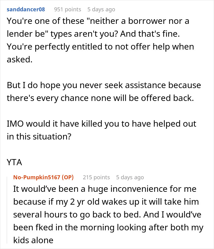 “They Call Me Evil And Rude”: Woman In Labor Is Mad At Neighbor Who Won’t Take Her Kids At 3am