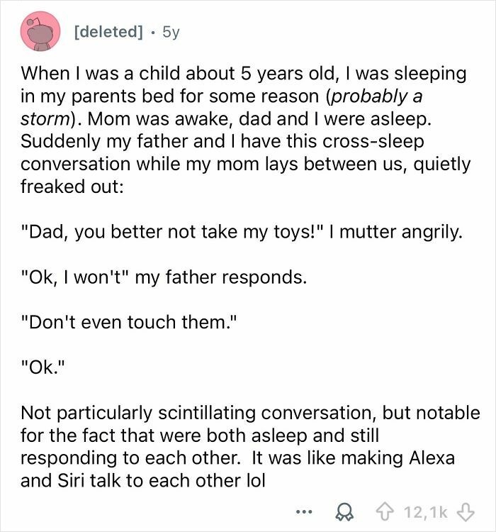 People Are Sharing The Funniest Things They’ve Heard Someone Say In Their Sleep People Are Sharing The Funniest Things They’ve Heard Someone Say In Their Sleep