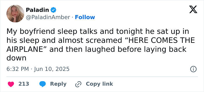 People Are Sharing The Funniest Things They’ve Heard Someone Say In Their Sleep People Are Sharing The Funniest Things They’ve Heard Someone Say In Their Sleep