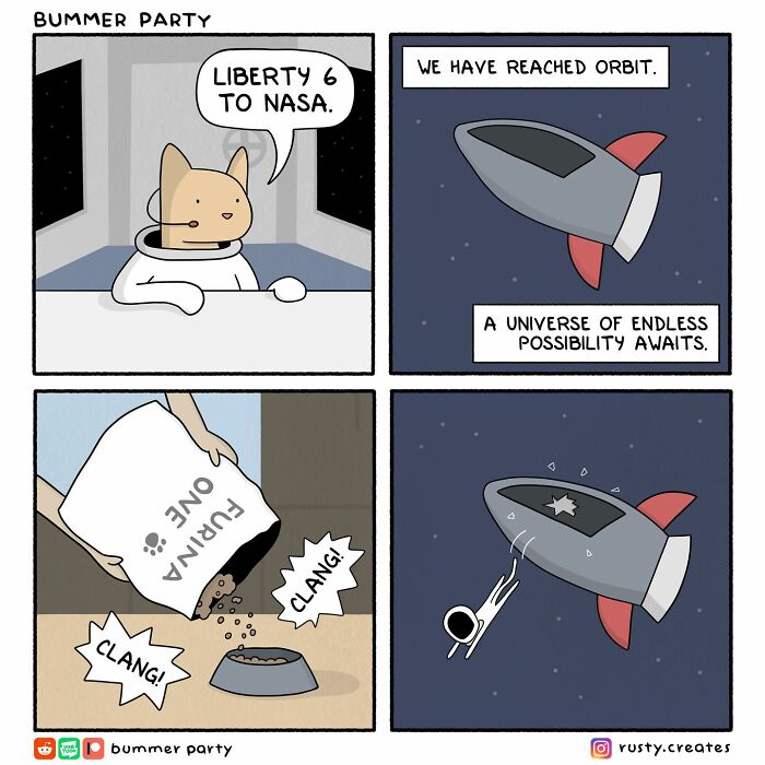 This Artist Creates Funny Comics With A Dash Of Silly Laughter And Unexpected Twists (28 New Pics)