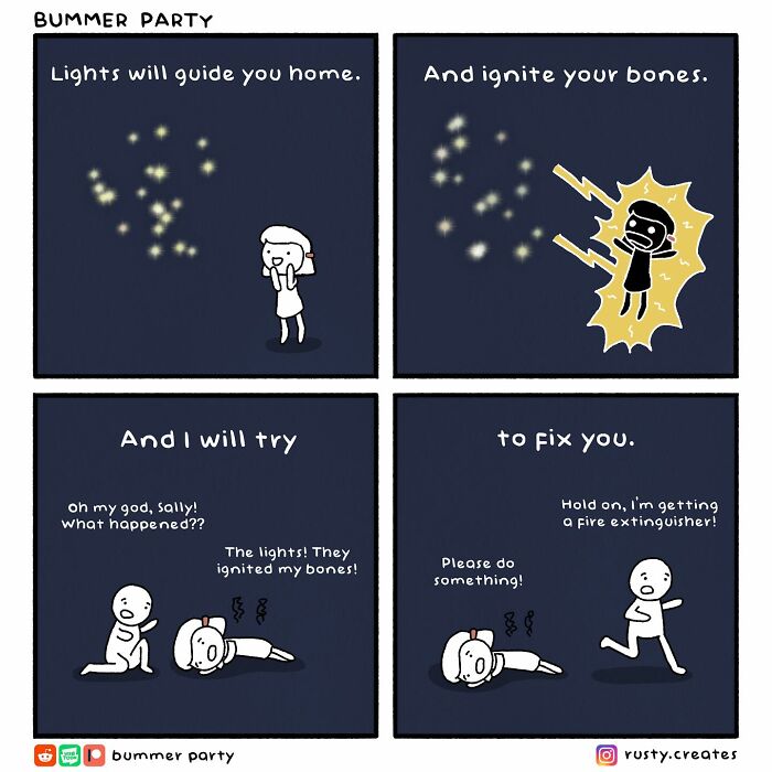 This Artist Creates Funny Comics With A Dash Of Silly Laughter And Unexpected Twists (28 New Pics)