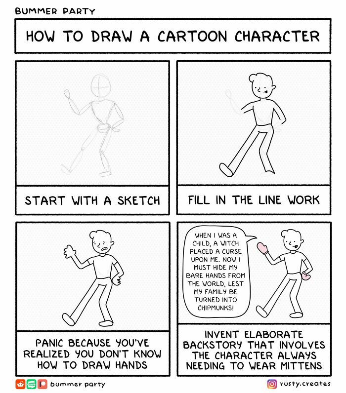 This Artist Creates Funny Comics With A Dash Of Silly Laughter And Unexpected Twists (28 New Pics)