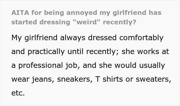 Woman Decides To Completely Change Her Style, Ignores Partners Comments About Not Liking It Woman Decides To Completely Change Her Style, Ignores Partners Comments About Not Liking It