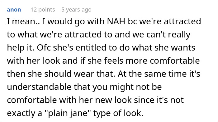 Woman Decides To Completely Change Her Style, Ignores Partners Comments About Not Liking It Woman Decides To Completely Change Her Style, Ignores Partners Comments About Not Liking It