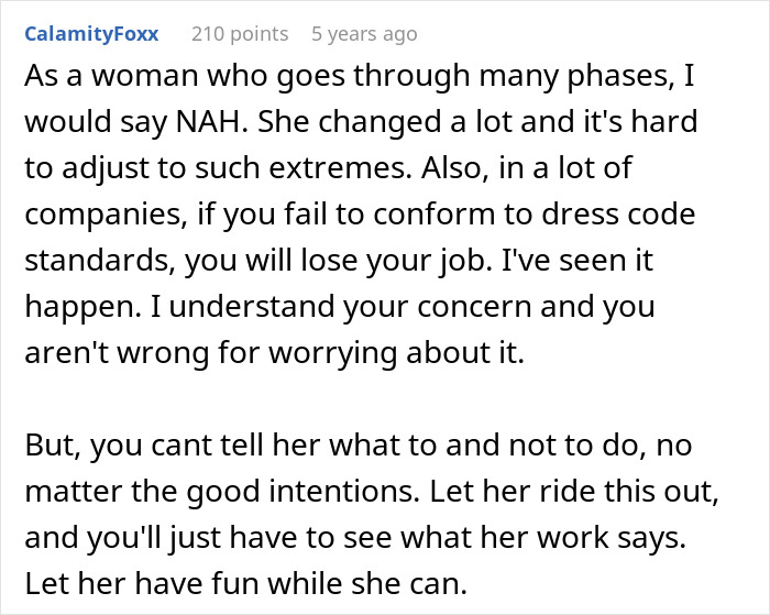 Woman Decides To Completely Change Her Style, Ignores Partners Comments About Not Liking It Woman Decides To Completely Change Her Style, Ignores Partners Comments About Not Liking It