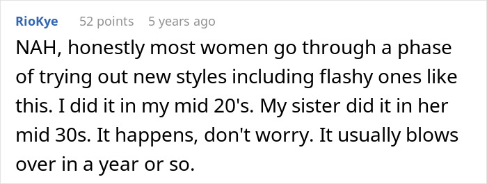 Woman Decides To Completely Change Her Style, Ignores Partners Comments About Not Liking It Woman Decides To Completely Change Her Style, Ignores Partners Comments About Not Liking It