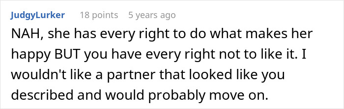 Woman Decides To Completely Change Her Style, Ignores Partners Comments About Not Liking It Woman Decides To Completely Change Her Style, Ignores Partners Comments About Not Liking It