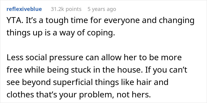 Woman Decides To Completely Change Her Style, Ignores Partners Comments About Not Liking It Woman Decides To Completely Change Her Style, Ignores Partners Comments About Not Liking It