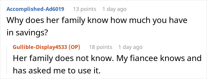 Guy Picks Financial Security Over Savior Duty, Refuses To Use His Savings To Pay In-Laws’ Huge Debt Guy Picks Financial Security Over Savior Duty, Refuses To Use His Savings To Pay In-Laws’ Huge Debt