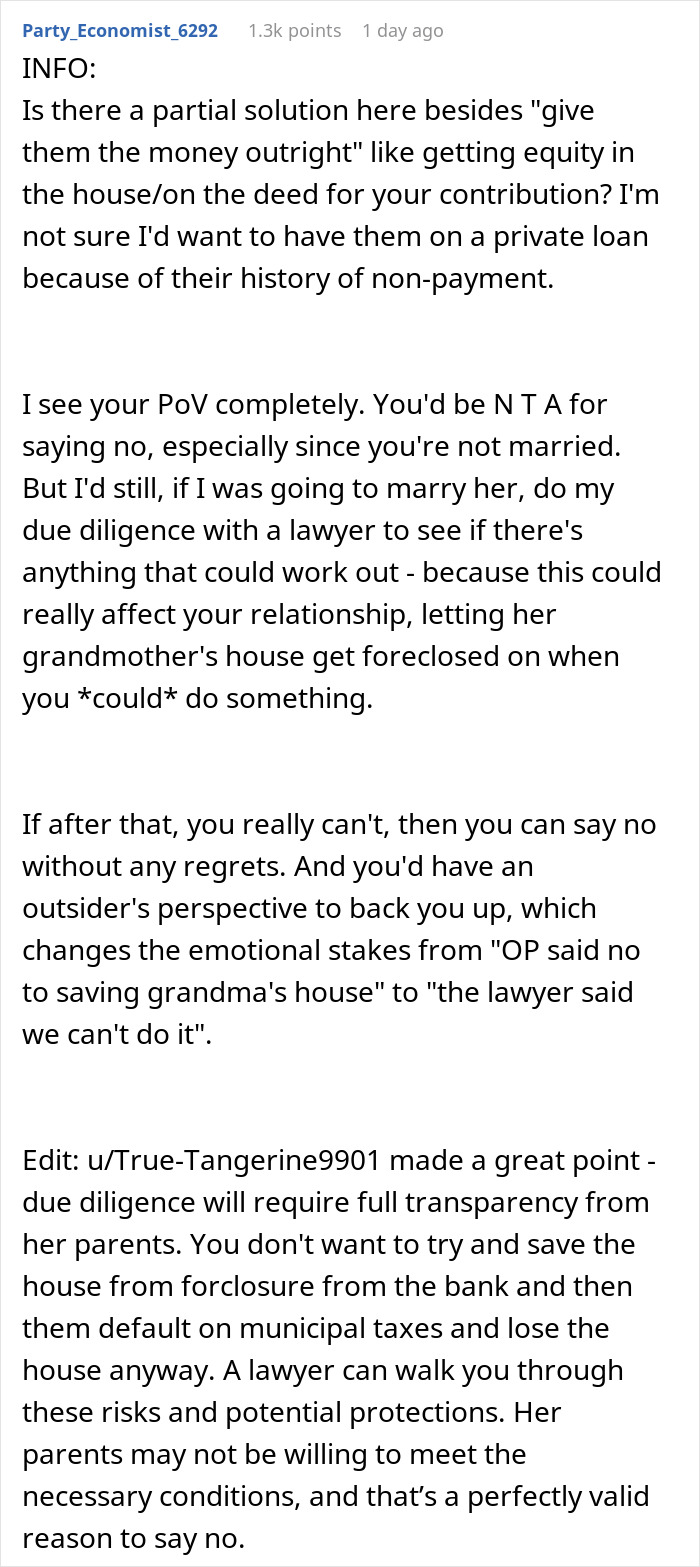 Guy Picks Financial Security Over Savior Duty, Refuses To Use His Savings To Pay In-Laws’ Huge Debt Guy Picks Financial Security Over Savior Duty, Refuses To Use His Savings To Pay In-Laws’ Huge Debt
