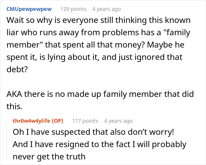 GF Livid BF Won’t Expose Relative’s Credit Card Fraud, Turns Out There Is More To The Story GF Livid BF Won’t Expose Relative’s Credit Card Fraud, Turns Out There Is More To The Story