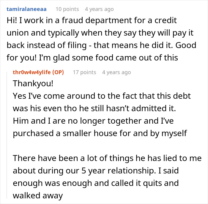GF Livid BF Won’t Expose Relative’s Credit Card Fraud, Turns Out There Is More To The Story GF Livid BF Won’t Expose Relative’s Credit Card Fraud, Turns Out There Is More To The Story