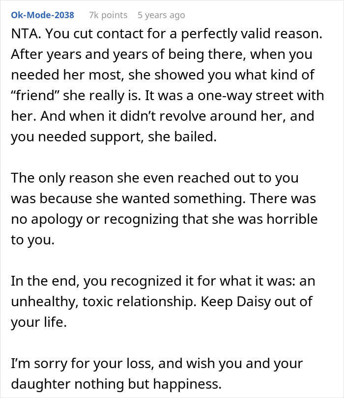 SIL Turns Her Back When Grieving Woman Needs Her The Most, She Returns The Same “Favor” Years Later SIL Turns Her Back When Grieving Woman Needs Her The Most, She Returns The Same “Favor” Years Later