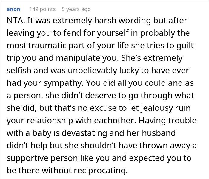 SIL Turns Her Back When Grieving Woman Needs Her The Most, She Returns The Same “Favor” Years Later SIL Turns Her Back When Grieving Woman Needs Her The Most, She Returns The Same “Favor” Years Later