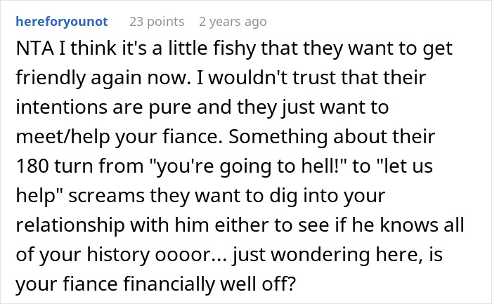 Parents Disown Adult Worker Daughter And Insult Her Fiancé, Come Begging For Forgiveness Years Later Parents Disown Adult Worker Daughter And Insult Her Fiancé, Come Begging For Forgiveness Years Later