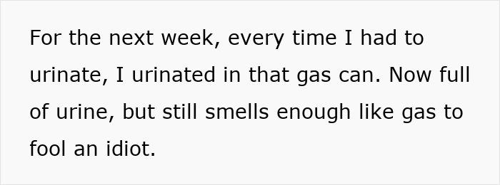 Neighbor Treats Guy’s Gas Can Like A Free Buffet, Walks Right Into Stinky Revenge And A Police Car Neighbor Treats Guy’s Gas Can Like A Free Buffet, Walks Right Into Stinky Revenge And A Police Car