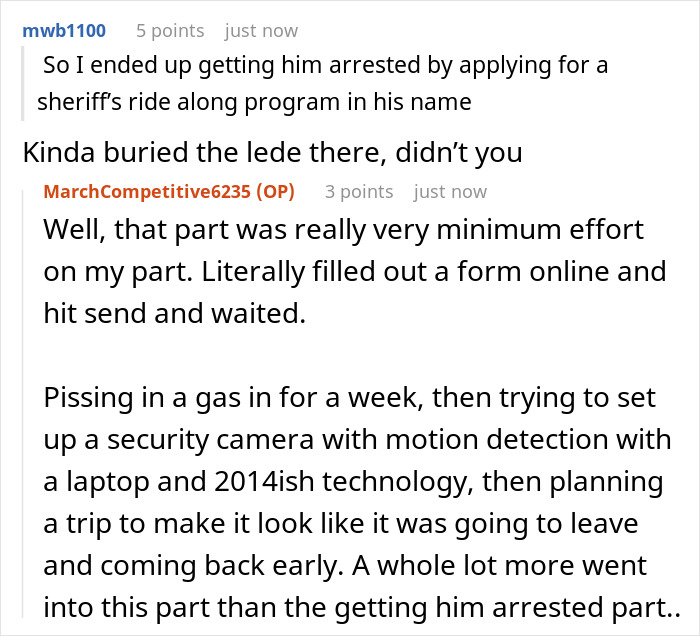 Neighbor Treats Guy’s Gas Can Like A Free Buffet, Walks Right Into Stinky Revenge And A Police Car Neighbor Treats Guy’s Gas Can Like A Free Buffet, Walks Right Into Stinky Revenge And A Police Car