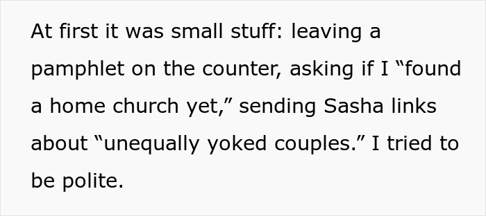 Extremely Religious Lady Makes It Her Mission To Convert Daughter’s Unreligious BF, Gets Banned Fast