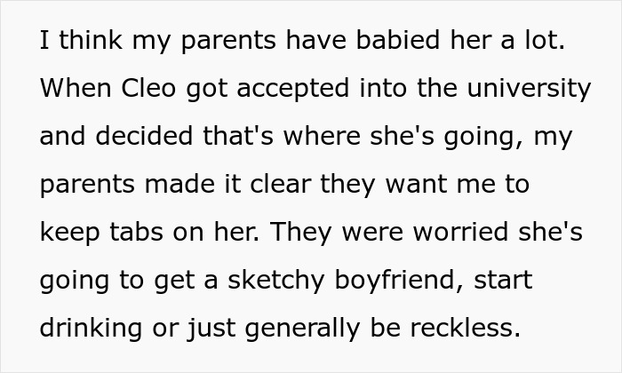 Nosy Parents Want Son To Spy On “Reckless” 20YO Sis, He’s Frustrated As They Ask Him To Take Her In