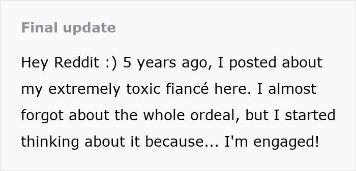 Fiancée Regains Confidence With Medicine After Hitting Rock Bottom, Guy Demands She Stop Taking Them Fiancée Regains Confidence With Medicine After Hitting Rock Bottom, Guy Demands She Stop Taking Them